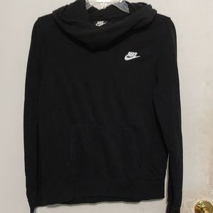 Nike hoodie black size medium